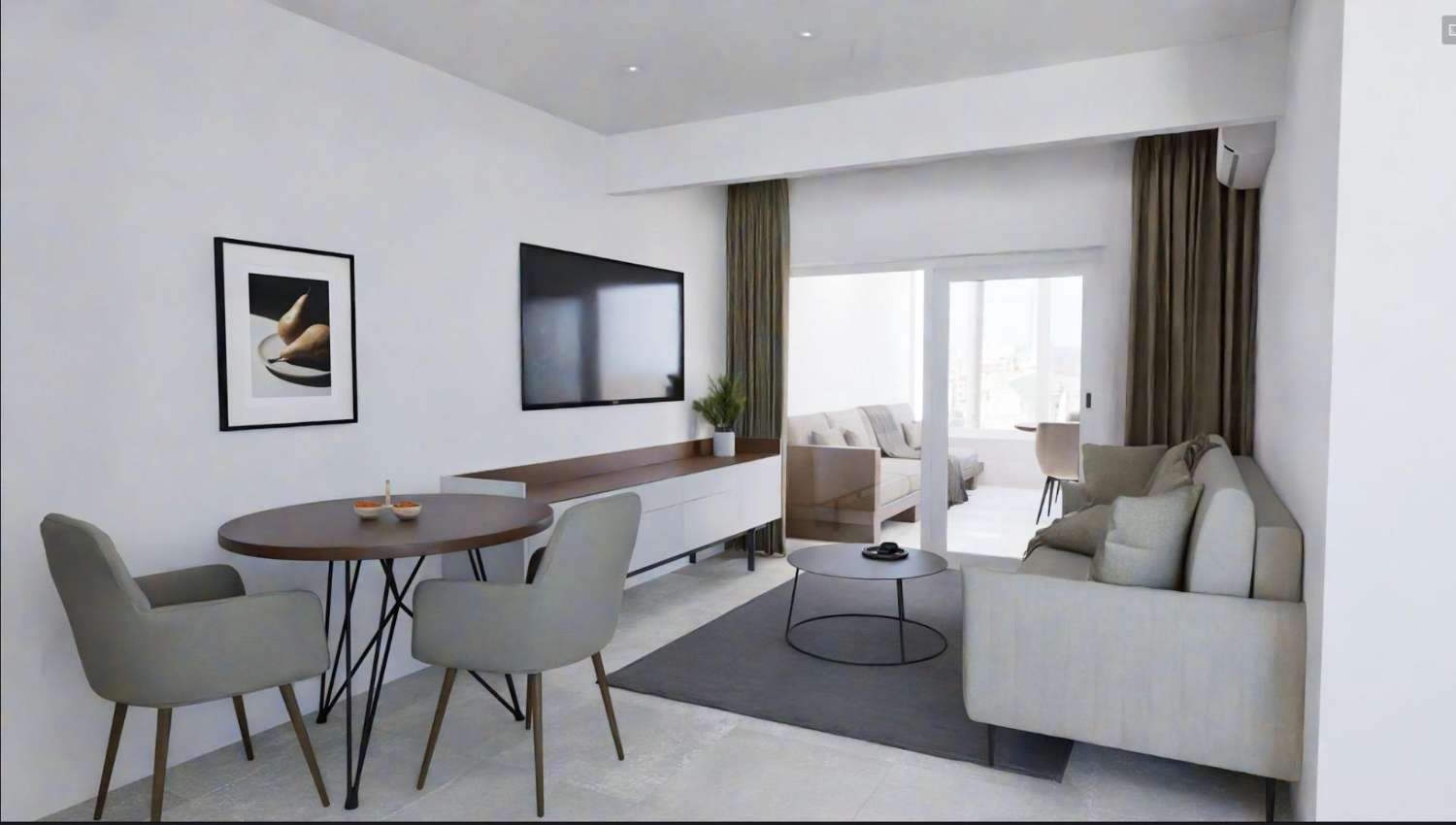 بنتهاوس حصري مجدد يبعد درجات من المسابح الطبيعية