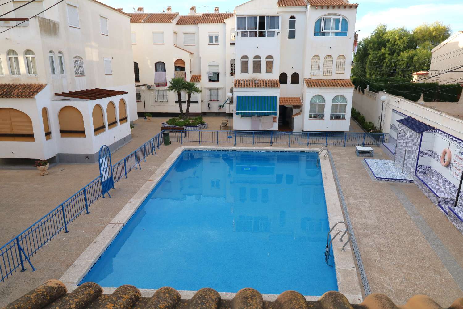 ENCANTADOR ESTUDIO CON PISCINA A 250 METROS DEL MAR EN PLAYA DE LOS NÁUFRAGOS – TORREVIEJA