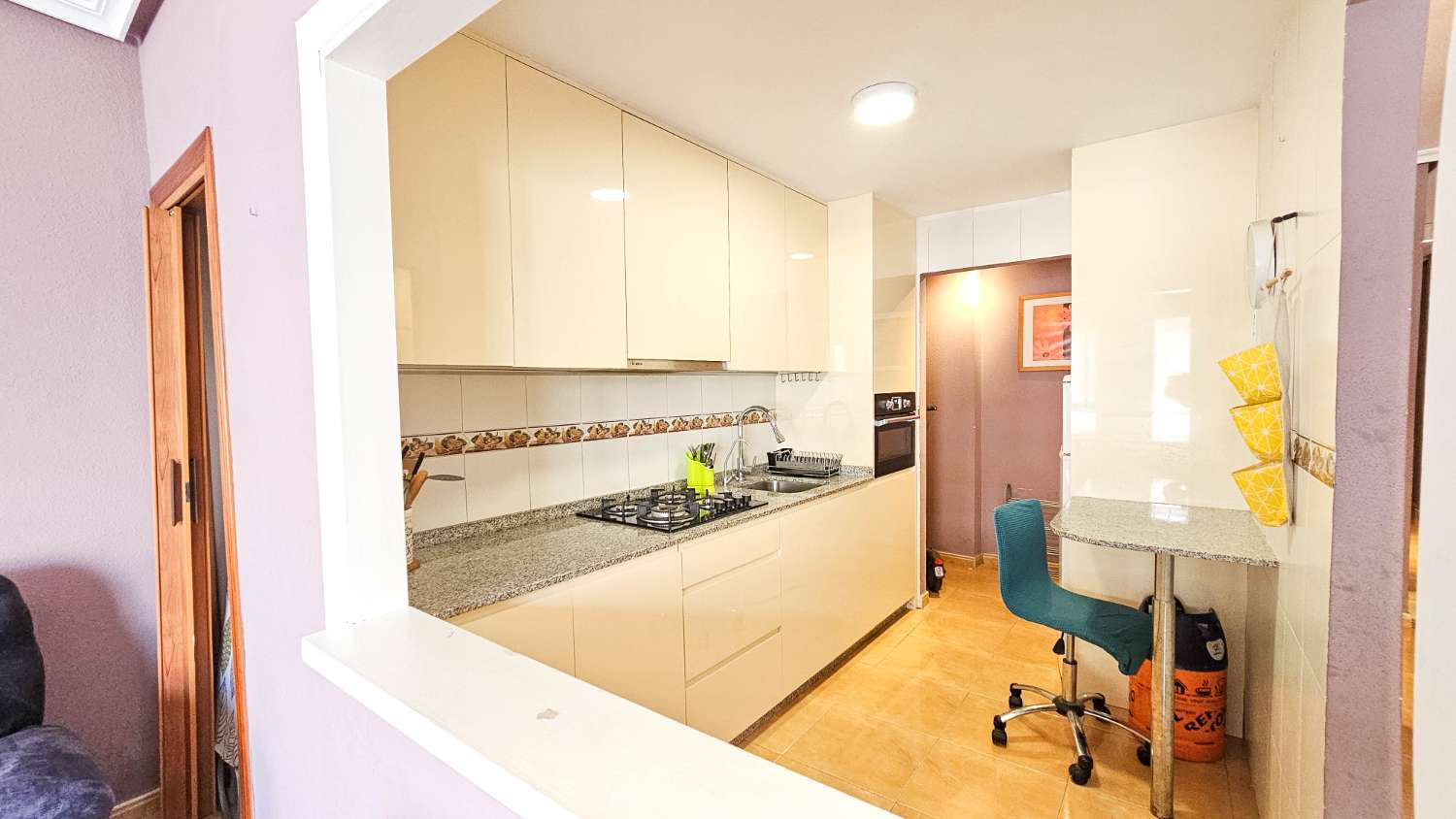 AMPLIO APARTAMENTO DE 2 DORMITORIOS Y 2 BAÑOS EN PLENO CENTRO DE TORREVIEJA CON VISTAS AL LAGO ROSA
