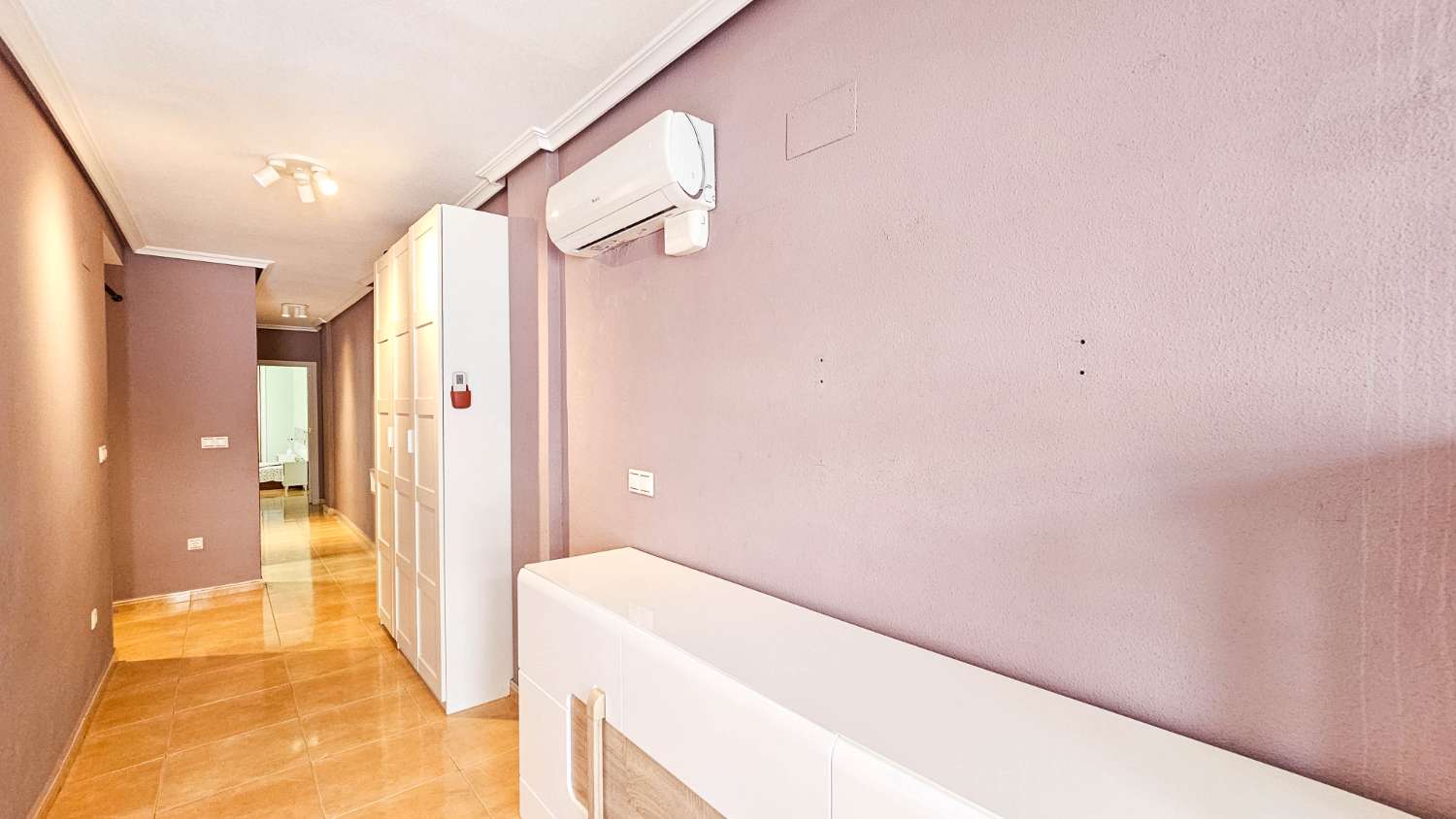 AMPLIO APARTAMENTO DE 2 DORMITORIOS Y 2 BAÑOS EN PLENO CENTRO DE TORREVIEJA CON VISTAS AL LAGO ROSA