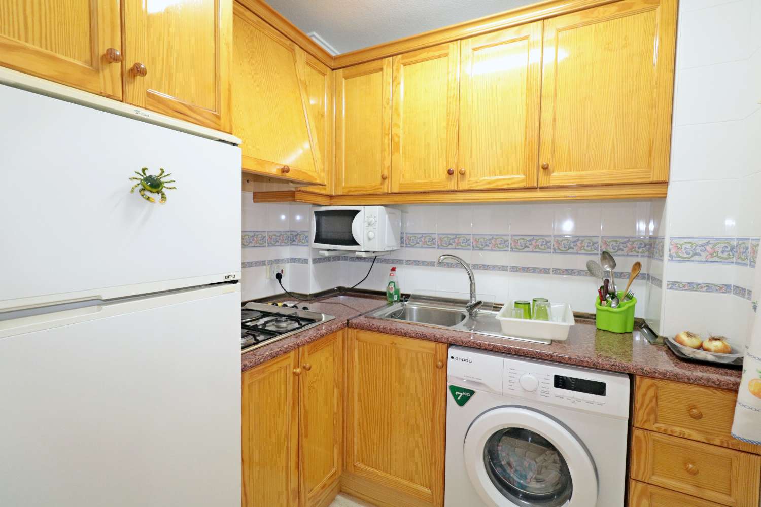 APARTMENT 150 METERS FROM THE BEACH WITH 2 TERRACES AND TWO BEDROOMS IN ACEQUIÓN – TORREVIEJA