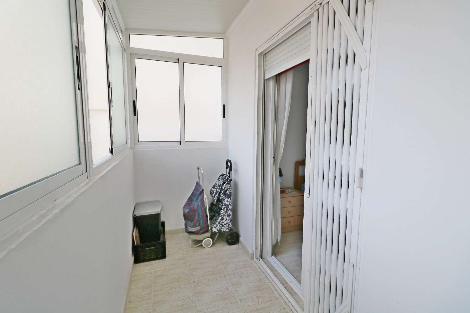 APARTMENT 150 METERS FROM THE BEACH WITH 2 TERRACES AND TWO BEDROOMS IN ACEQUIÓN – TORREVIEJA