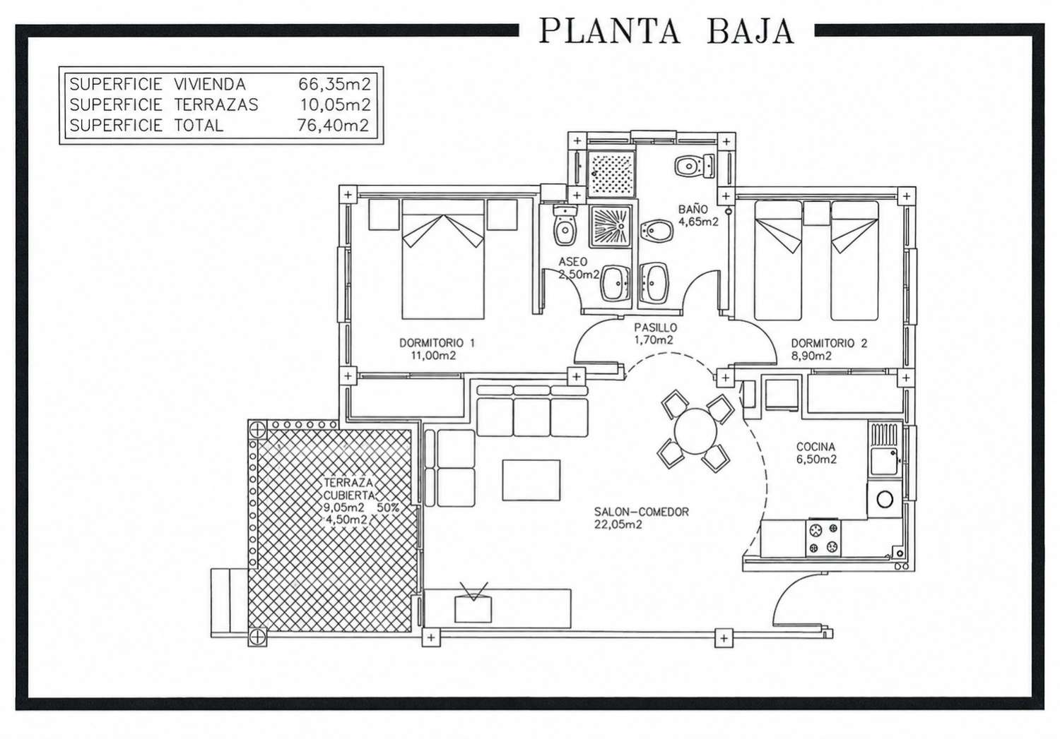 BUNGALOW EN ESQUINA CON PARCELA DE 170 M², ORIENTACIÓN SUR Y POSIBILIDAD DE PISCINA EN LOMAS DE CABO ROIG