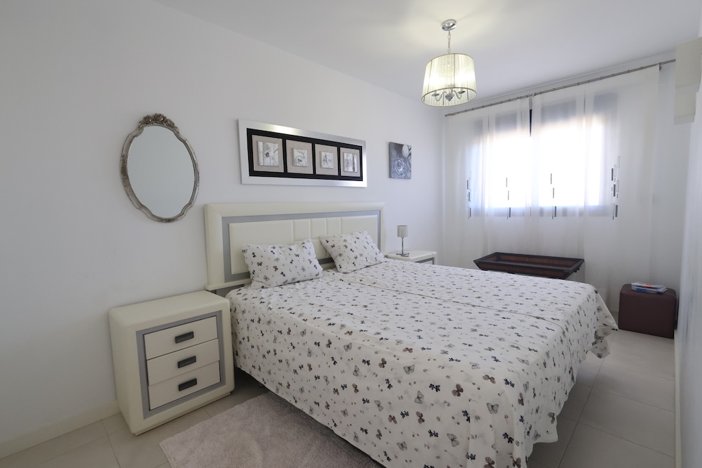 MODERN 2 BEDROOM APARTMENT WITH LARGE TERRACE, POOL AND GARAGE IN CAMPOAMOR