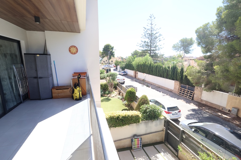 MODERN 2 BEDROOM APARTMENT WITH LARGE TERRACE, POOL AND GARAGE IN CAMPOAMOR