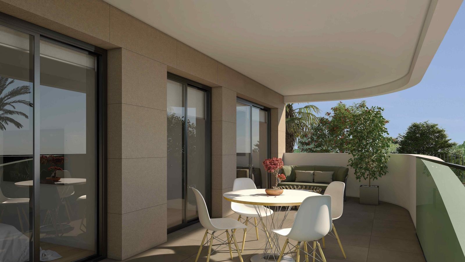 APARTMENTS WITH 2 AND 3 BEDROOMS IN ARENALES DEL SOL (ALICANTE)