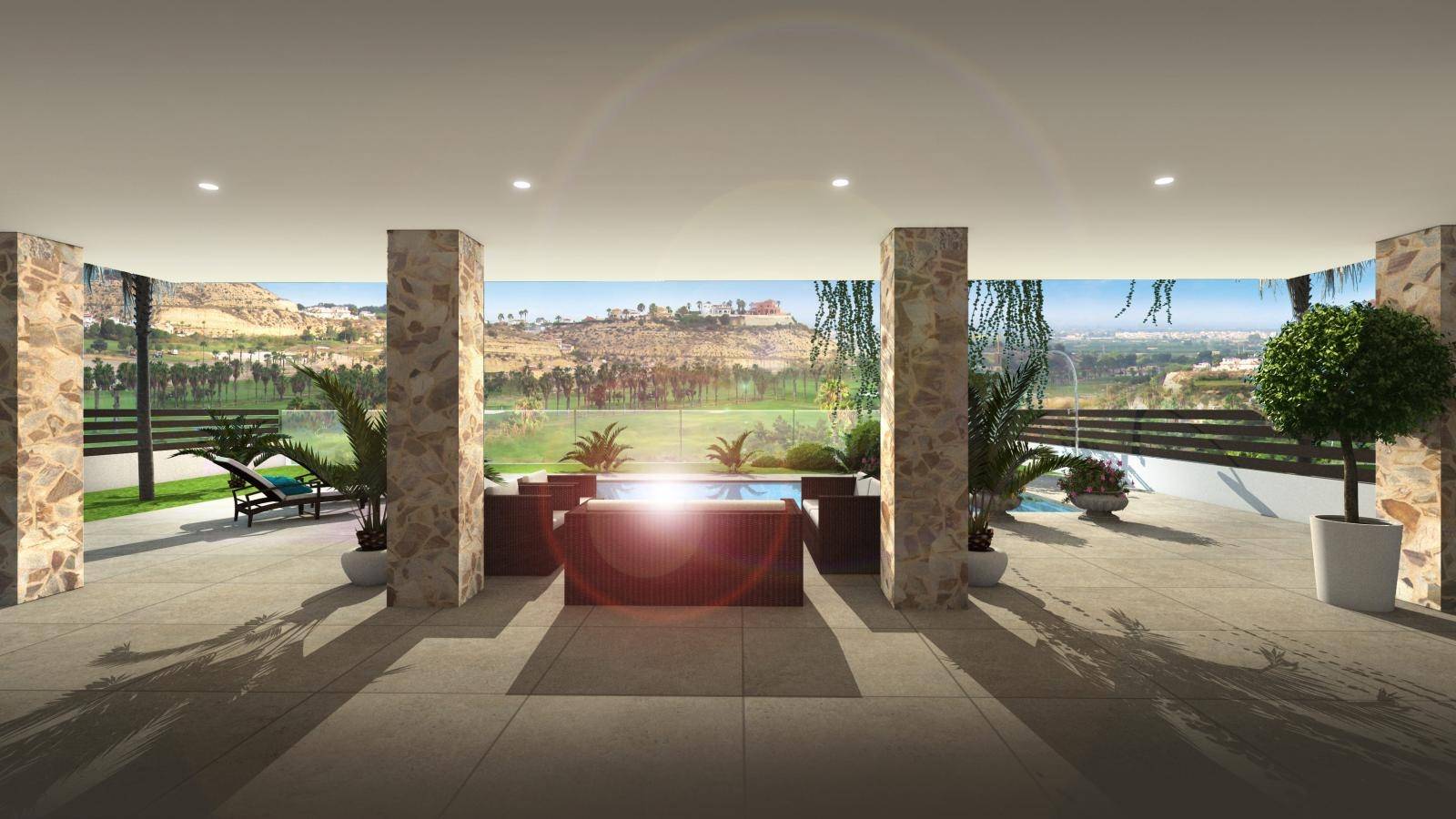 EXCLUSIVE LUXURY VILLA NEXT TO LA MARQUESA GOLF COURSE WITH SWIMMING POOL, GYM AND SAUNA
