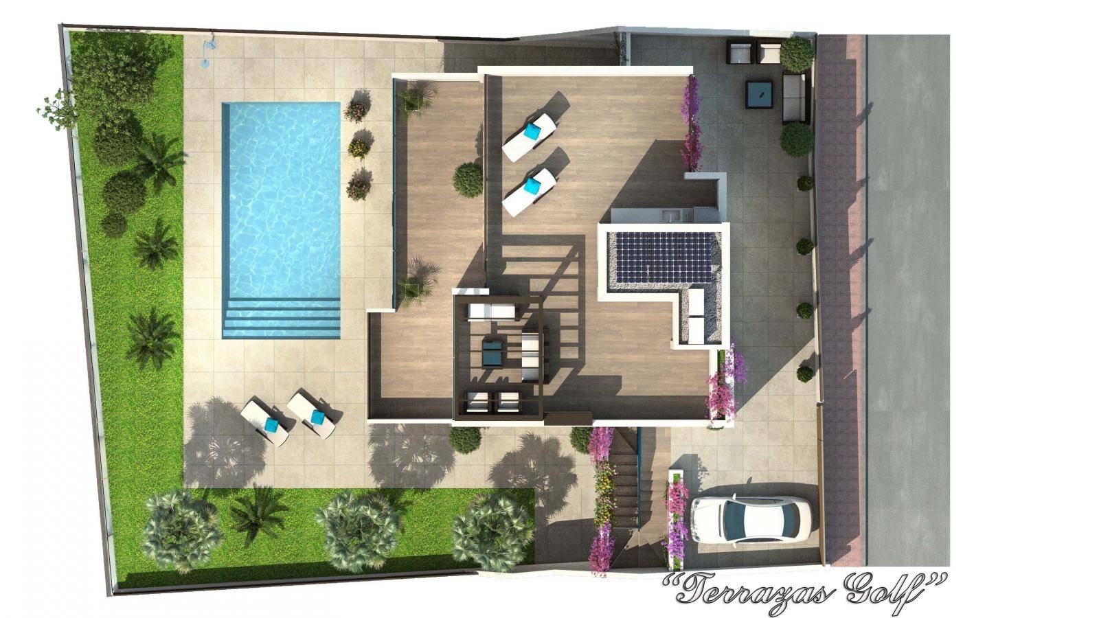 EXCLUSIVE LUXURY VILLA NEXT TO LA MARQUESA GOLF COURSE WITH SWIMMING POOL, GYM AND SAUNA