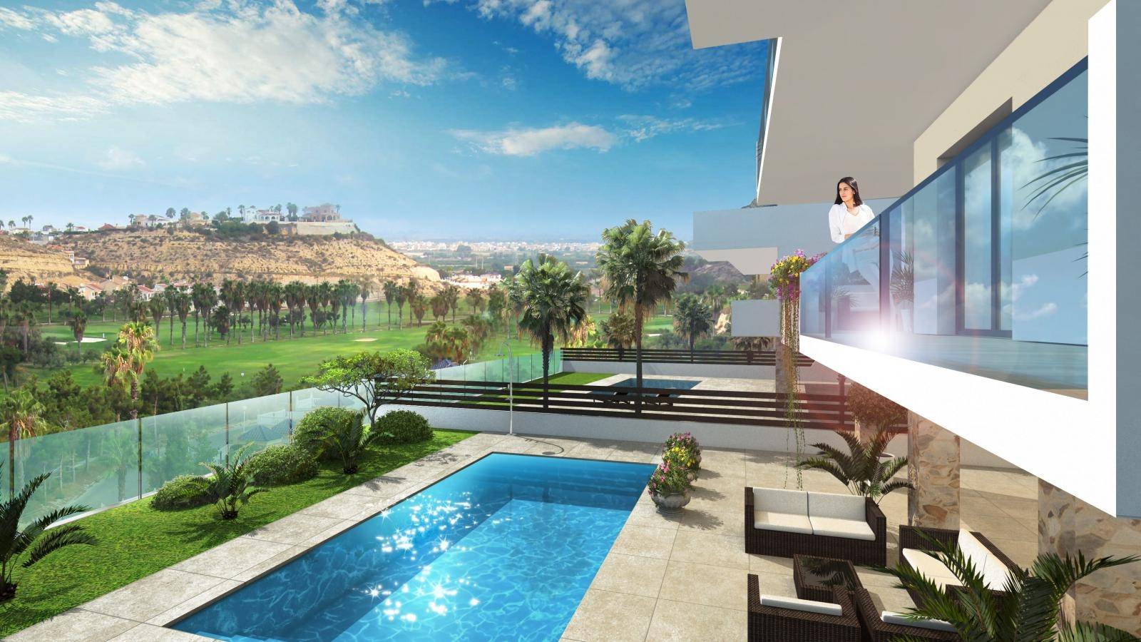 EXCLUSIVE LUXURY VILLA NEXT TO LA MARQUESA GOLF COURSE WITH SWIMMING POOL, GYM AND SAUNA