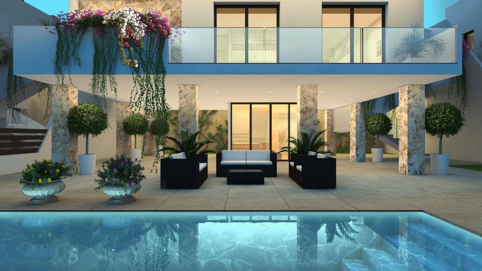 EXCLUSIVE LUXURY VILLA NEXT TO LA MARQUESA GOLF COURSE WITH SWIMMING POOL, GYM AND SAUNA