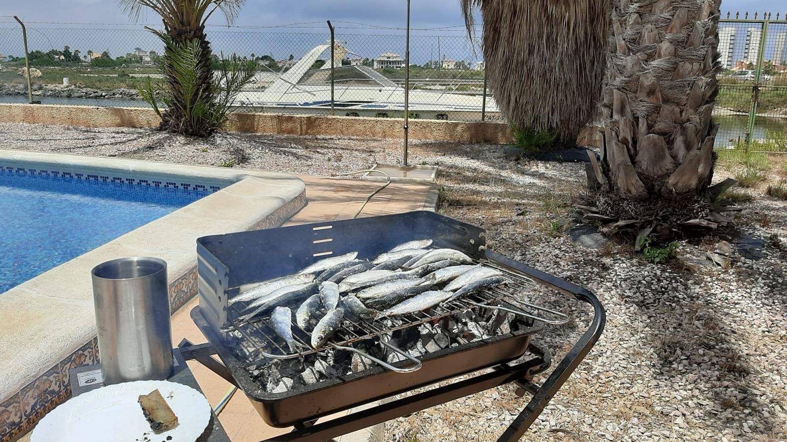 VILLA DE LUJO CON AMARRE PARA BARCO EN LA MANGA DEL MAR MENOR