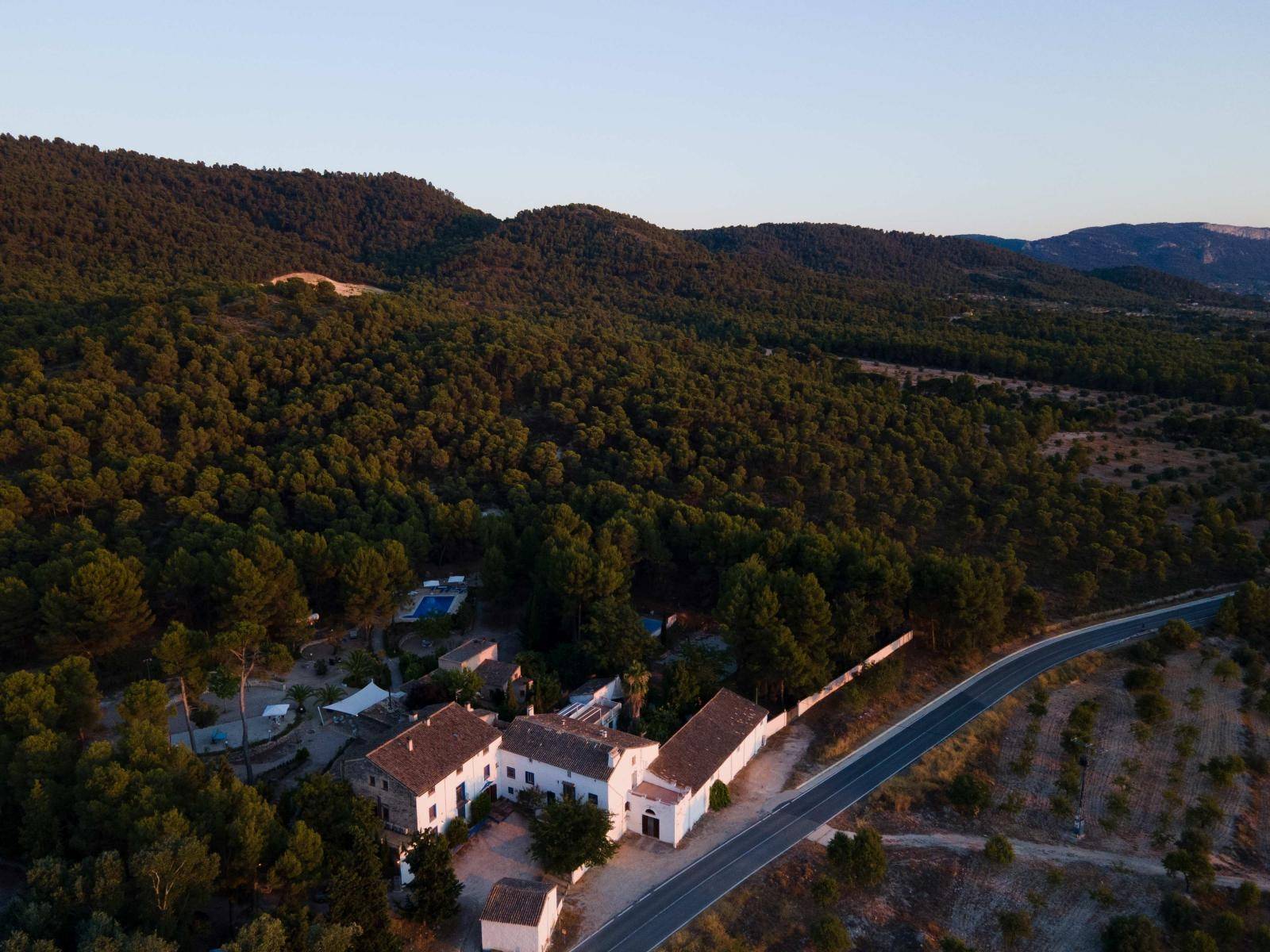 RURAL HOTEL IN THE MIDDLE OF NATURE IN BIAR - ALICANTE