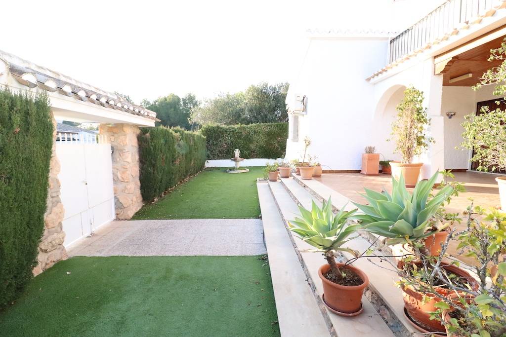 CORNER VILLA TWO STREETS AWAY IN CAMPOAMOR WITH LARGE PLOT
