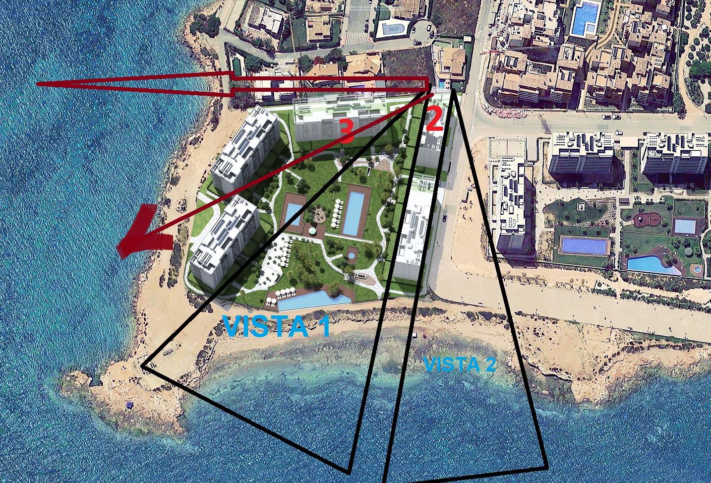 POSIDONIA RESIDENTIAL LUXURY APARTMENTS ON THE 1ST LINE IN PUNTA PRIMA