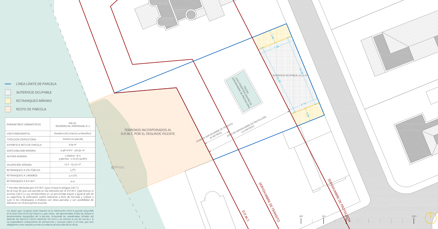 VIVRE SUR LA PLAGE : TERRAIN EN PREMIÈRE LIGNE AVEC PROJET DE VILLA INDIVIDUELLE