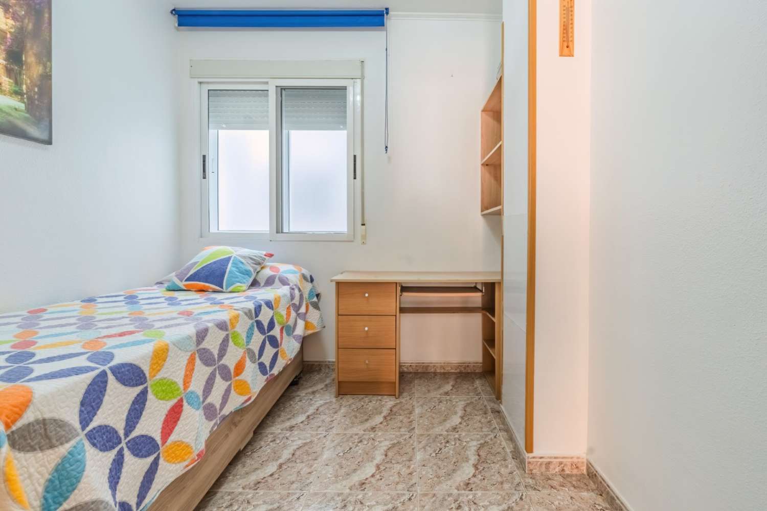 MØBLERET LEJLIGHED MED GARAGE 350 METER FRA PLAYA DEL CURA