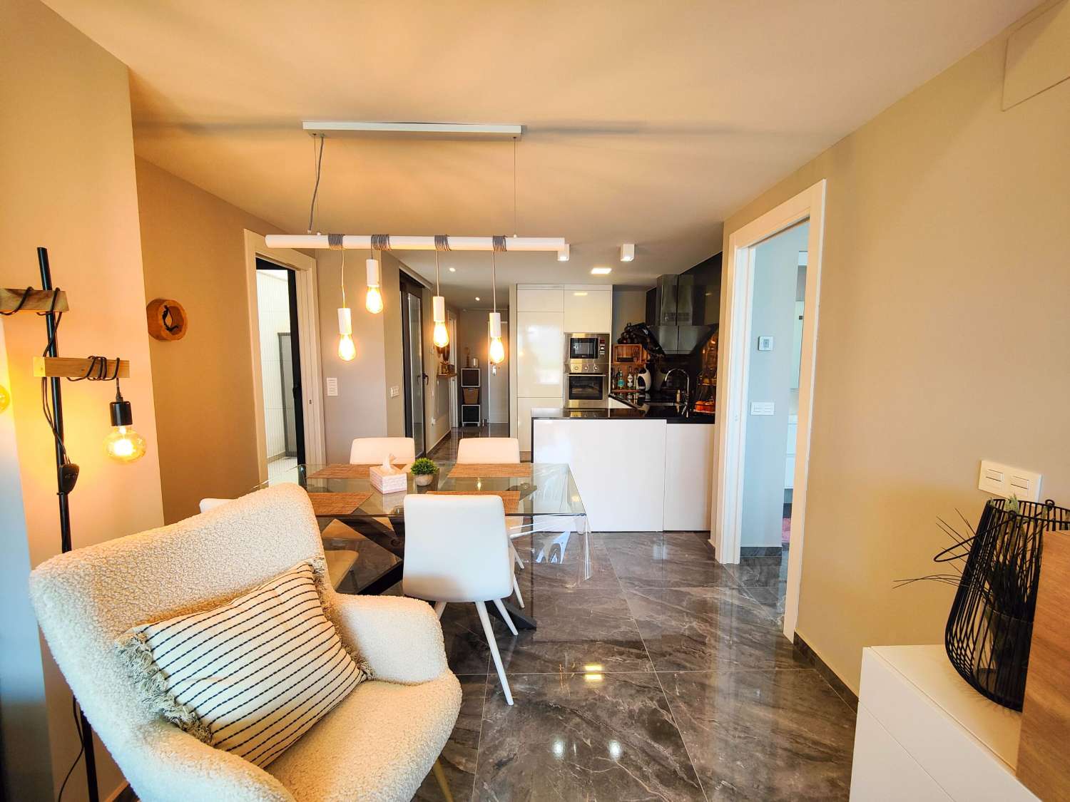 MODERN GROUND FLOOR APARTMENT WITH CORNER TERRACE IN RESIDENCIAL AMANECER VI – ORIHUELA COSTA