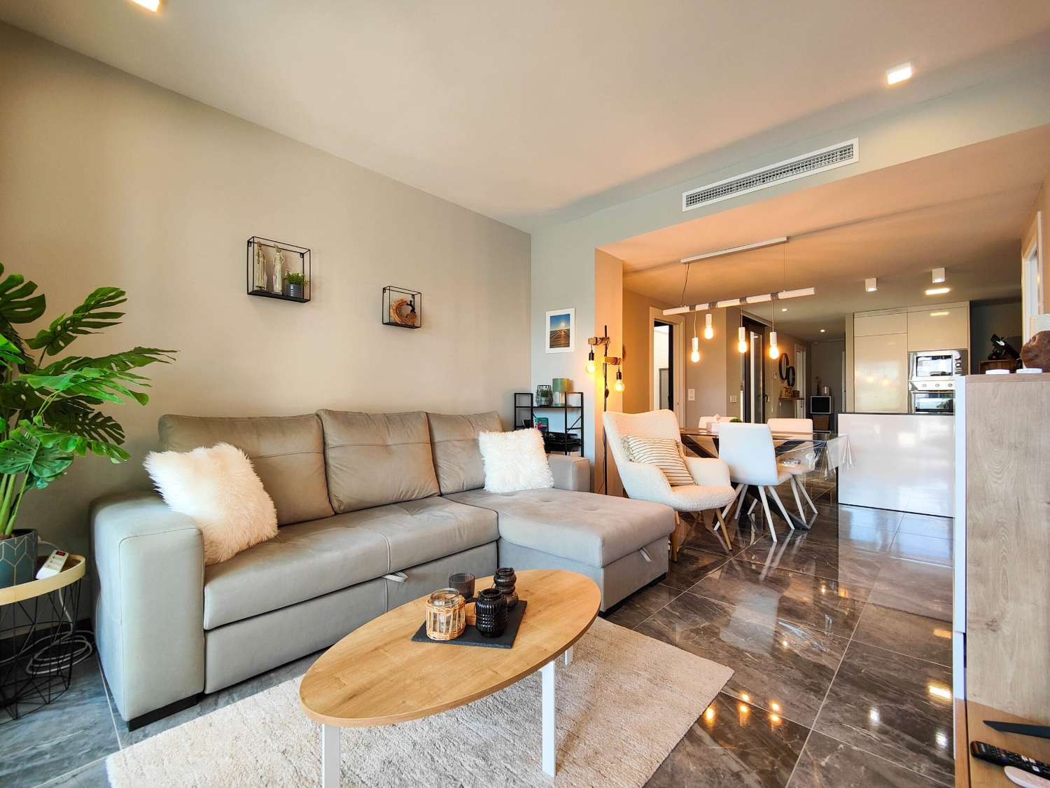 MODERN GROUND FLOOR APARTMENT WITH CORNER TERRACE IN RESIDENCIAL AMANECER VI – ORIHUELA COSTA