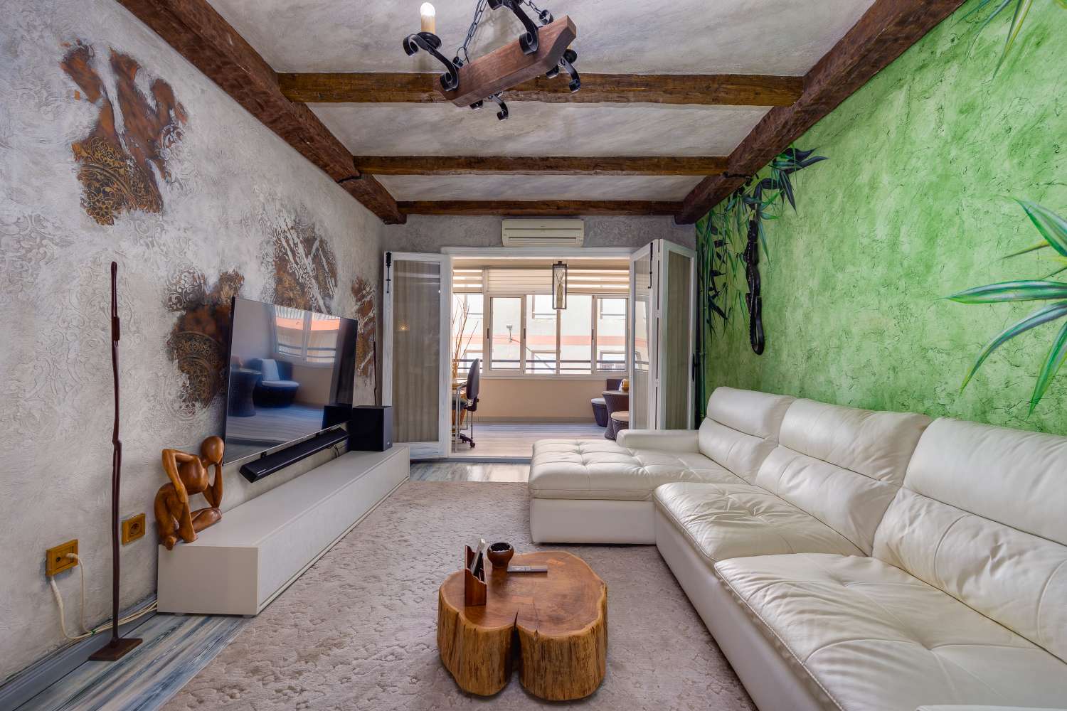 APARTAMENTO RÚSTICO RENOVADO A 150 METROS DE LA PLAYA EN EL ACEQUIÓN