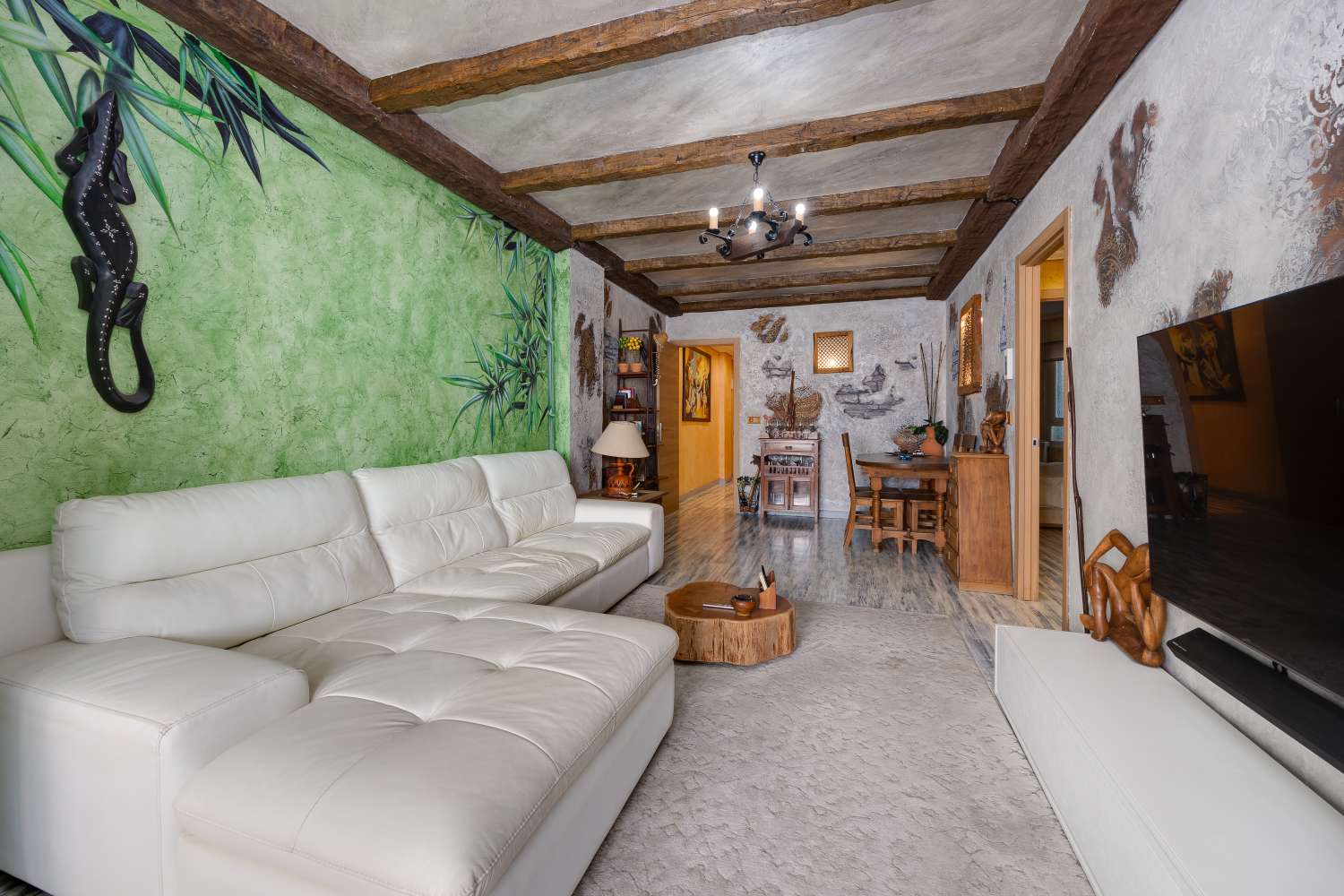 APARTAMENTO RÚSTICO RENOVADO A 150 METROS DE LA PLAYA EN EL ACEQUIÓN