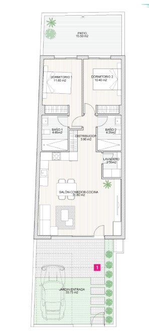 ALMA DE LAS SALINAS – EXCLUSIVO COMPLEJO DE BUNGALOWS EN SAN PEDRO DEL PINATAR