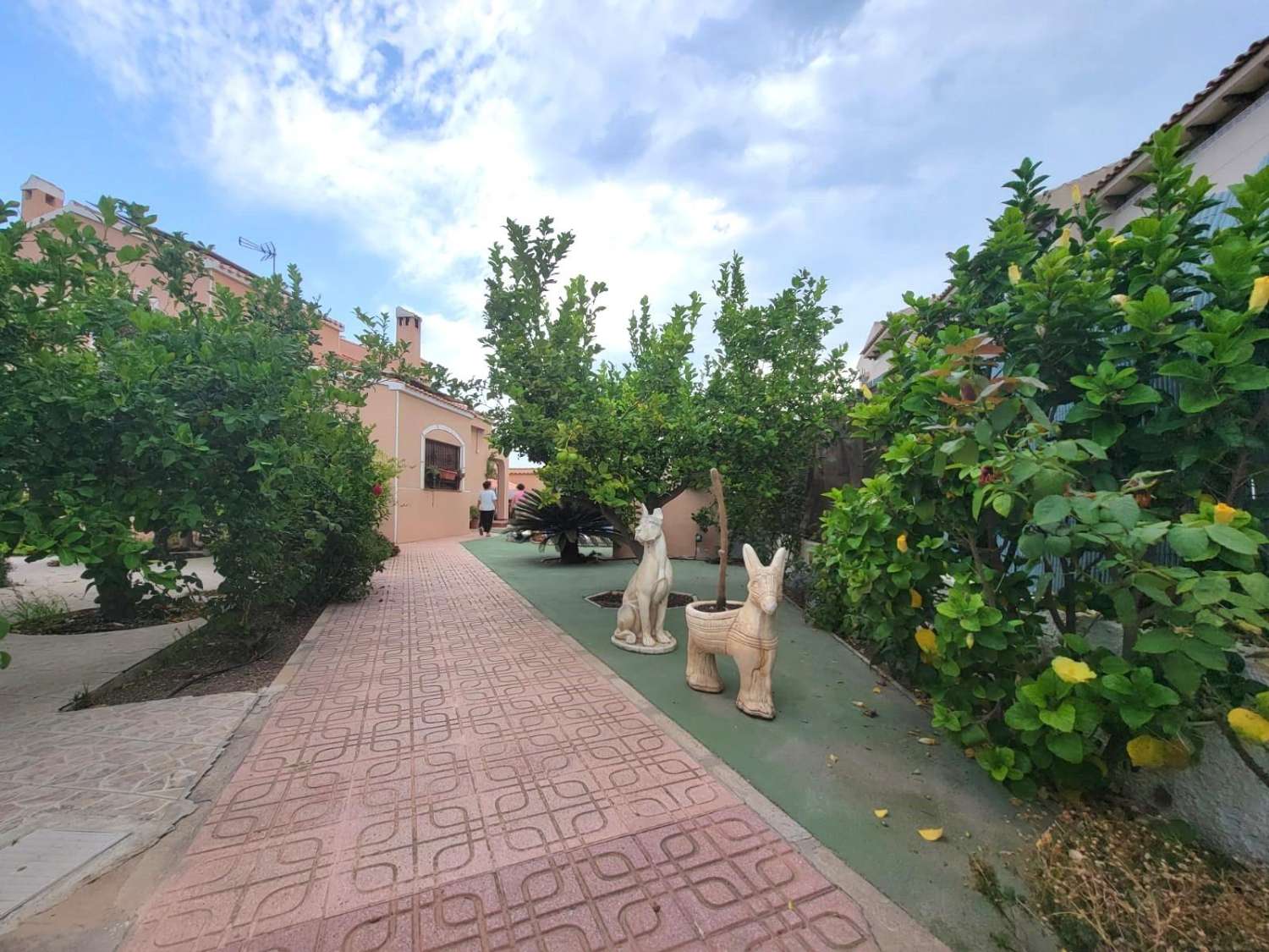 宽敞的乡村别墅，设有花园、游泳池和客用公寓