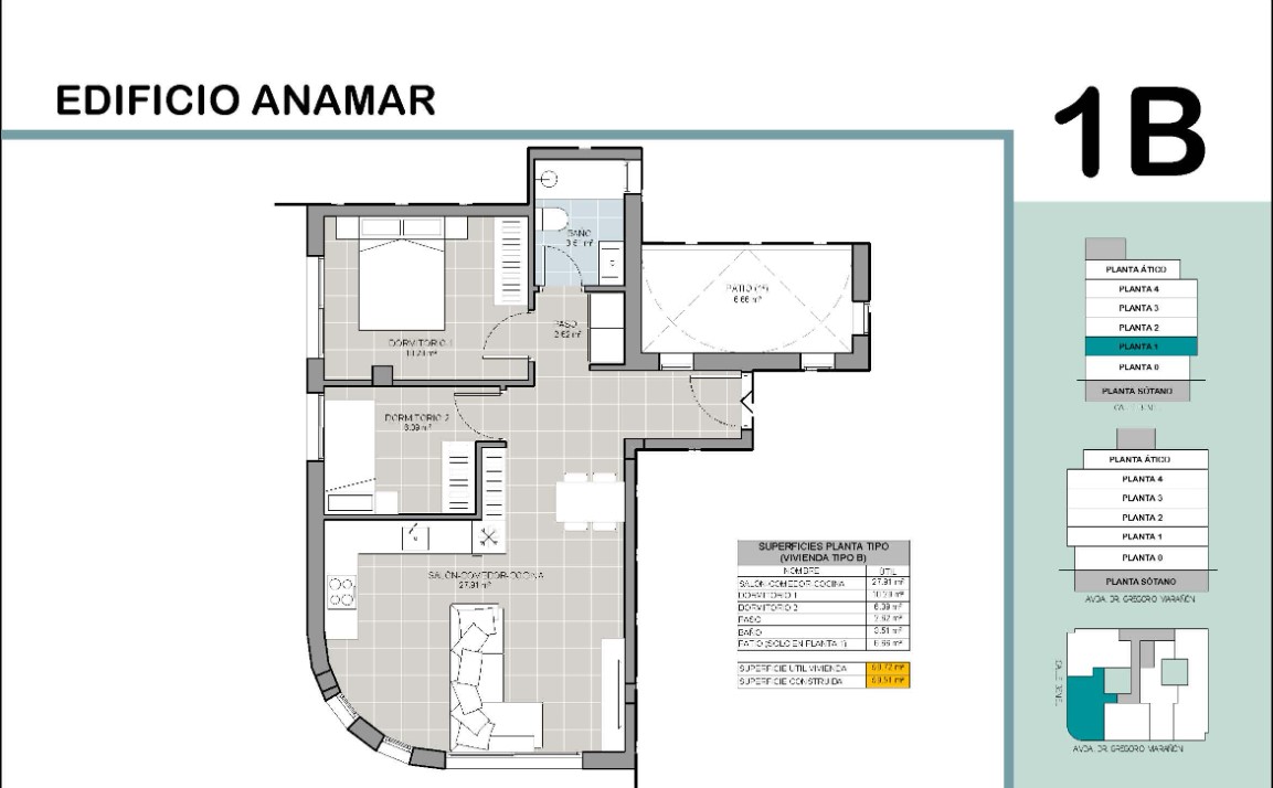 ANAMAR: ELEGANCIA Y RENTABILIDAD A 1 MINUTO DEL MAR - SOLO 23 VIVIENDAS – ASEGURE LA SUYA AHORA