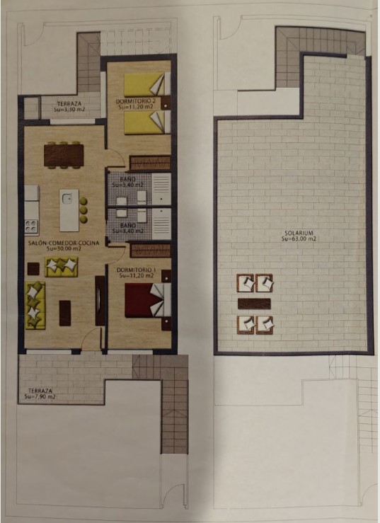 位于马尔梅诺尔海滩附近的美丽房产，价格优惠