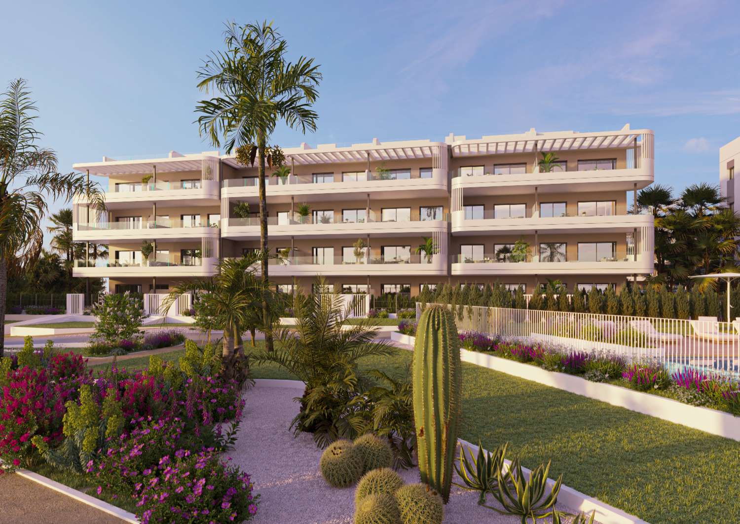 COMPLEJO RESIDENCIAL DE OBRA NUEVA CON AMPLIAS ZONAS COMUNES EN TORREVIEJA