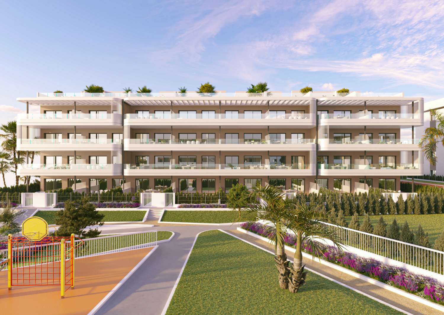 COMPLEJO RESIDENCIAL DE OBRA NUEVA CON AMPLIAS ZONAS COMUNES EN TORREVIEJA