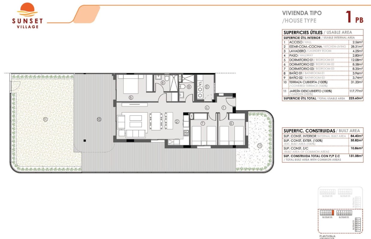 COMPLEJO RESIDENCIAL DE OBRA NUEVA CON AMPLIAS ZONAS COMUNES EN TORREVIEJA