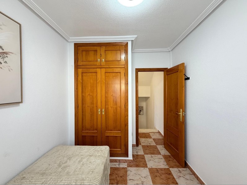 TOWNHOUSE WITH SOLARIUM, SEA AND MOUNTAIN VIEWS, PRIVATE PLOT AND POOL – LAS FILIPINAS, ORIHUELA COSTA