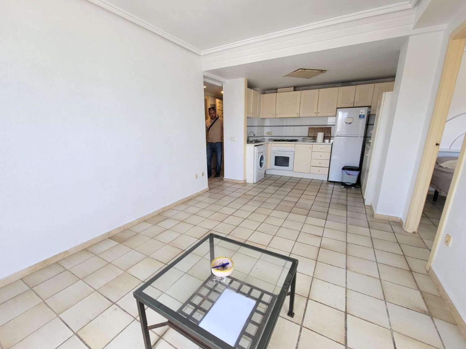 ÁTICO EN PRIMERA LÍNEA DE PLAYA EN LA MATA, VISTAS FRONTALES AL MAR, ESQUINA, GARAJE Y PISCINA