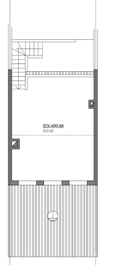 BUNGALOW EN ORIHUELA COSTA CON GRAN SOLÁRIUM PRIVADO Y 2 DORMITORIOS