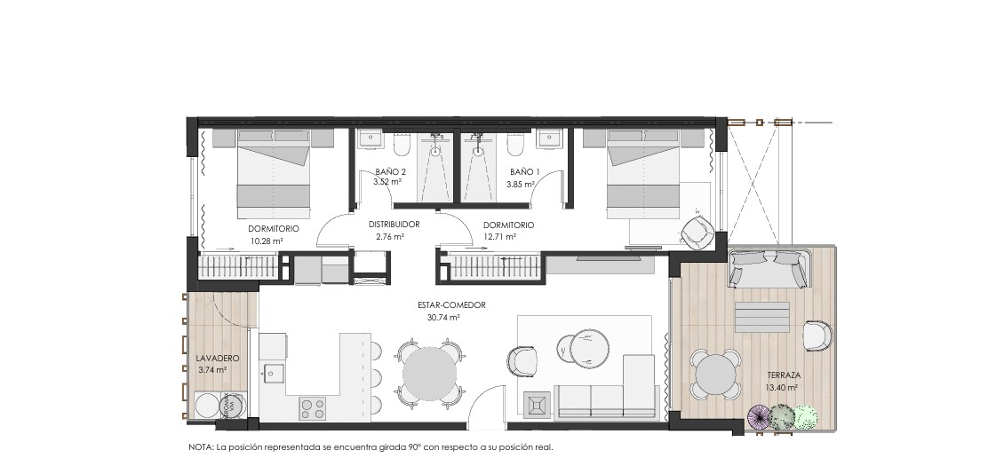 APARTAMENTO DE DISEÑO EN SANTA ROSALÍA LAKE & LIFE RESORT CON ORIENTACIÓN SUR Y VISTAS A LA PISCINA