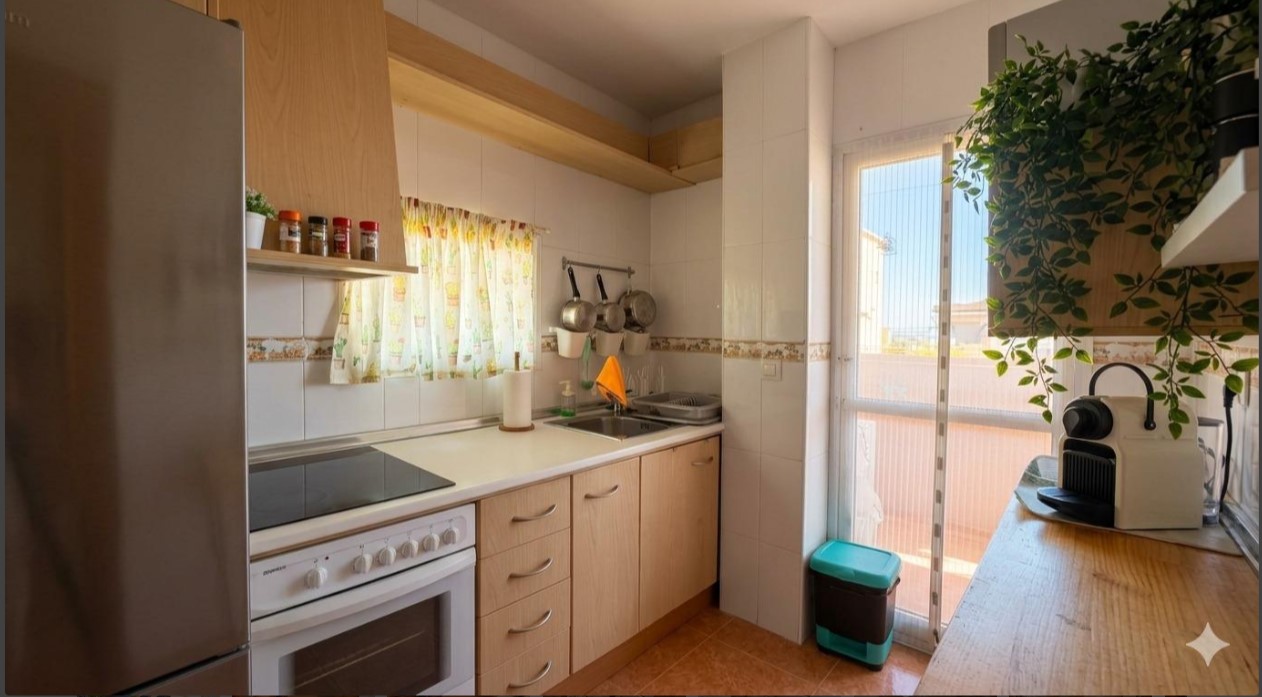 APARTMENT WITH SEA VIEWS, TERRACE, GARAGE AND POOL IN PLAYA HONDA
